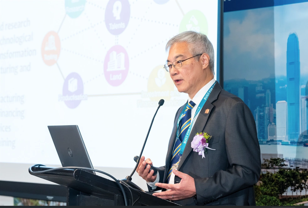 Professor Kar-kan LING SBS – Director, Jockey Club Design Institute for Social Innovation, The Hong Kong Polytechnic University, as Guest of Honour at the UCEM Hong Kong Symposium 2024